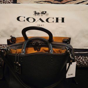 Coach Rogue Black Handbag